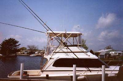 Egg Harbor 38 Convertble Top 1990 image 1
