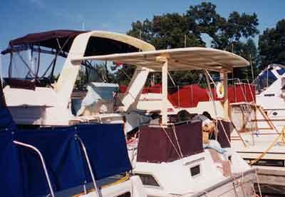 Silverton 40 Aft Cabin Aft Deck Top 1982 image 1