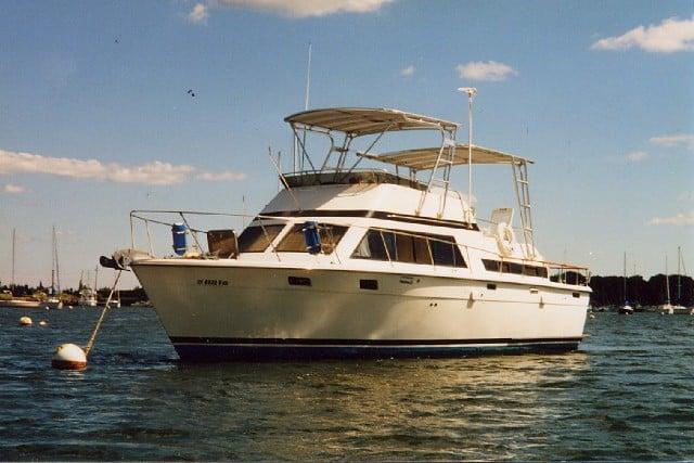 Trojan 36 Tri-Cabin Trawler Top 1977 image 1