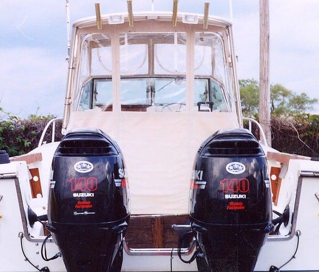 Pursuit 2550 W/A Fisherman Top 1989 image 1