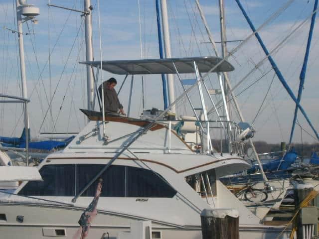 Post Yachts 40 Sport Fish Top 1971 image 1