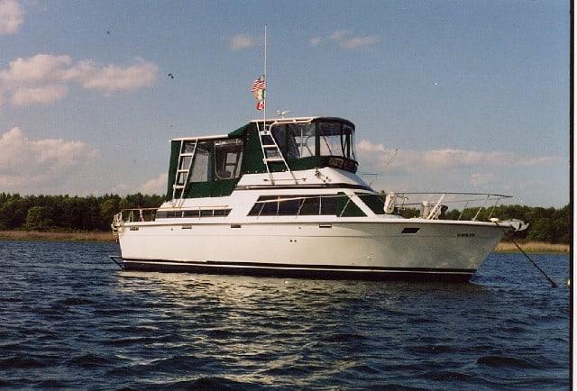 Trojan 36 Tri-Cabin Trawler Top 1977 image 1