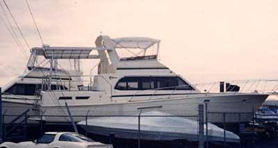 Egg Harbor 43 Double Cabin Aft Deck Top 1987 image 1