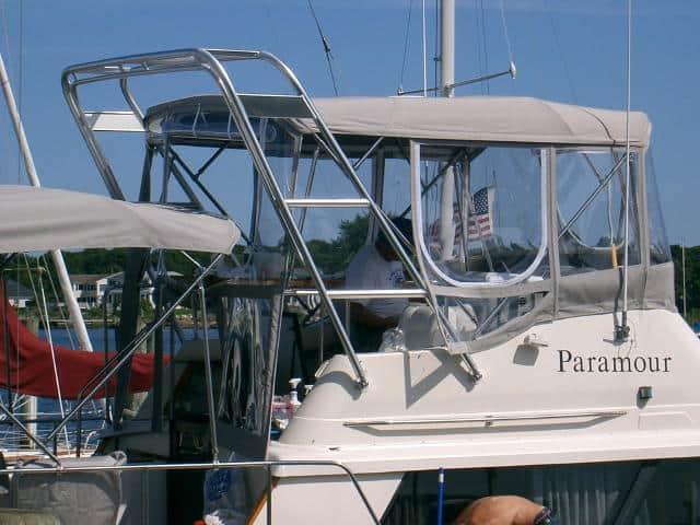 Mainship 36 Aft Cabin Arch 1988 image 1