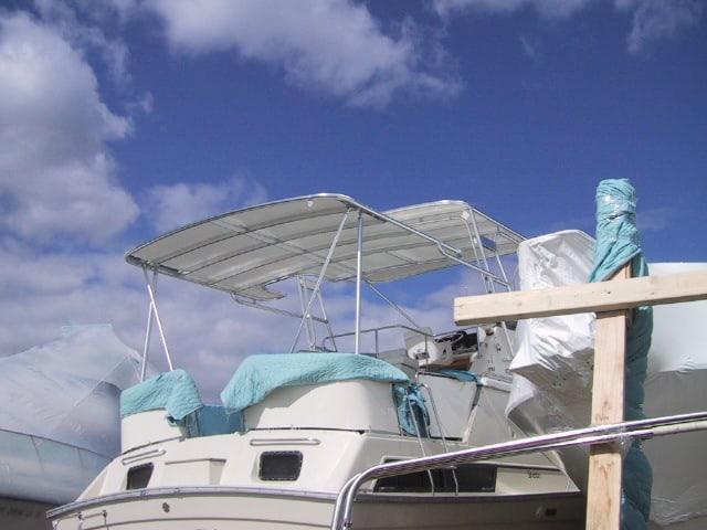 Silverton 40 Aft Cabin Aft Deck Top image 1