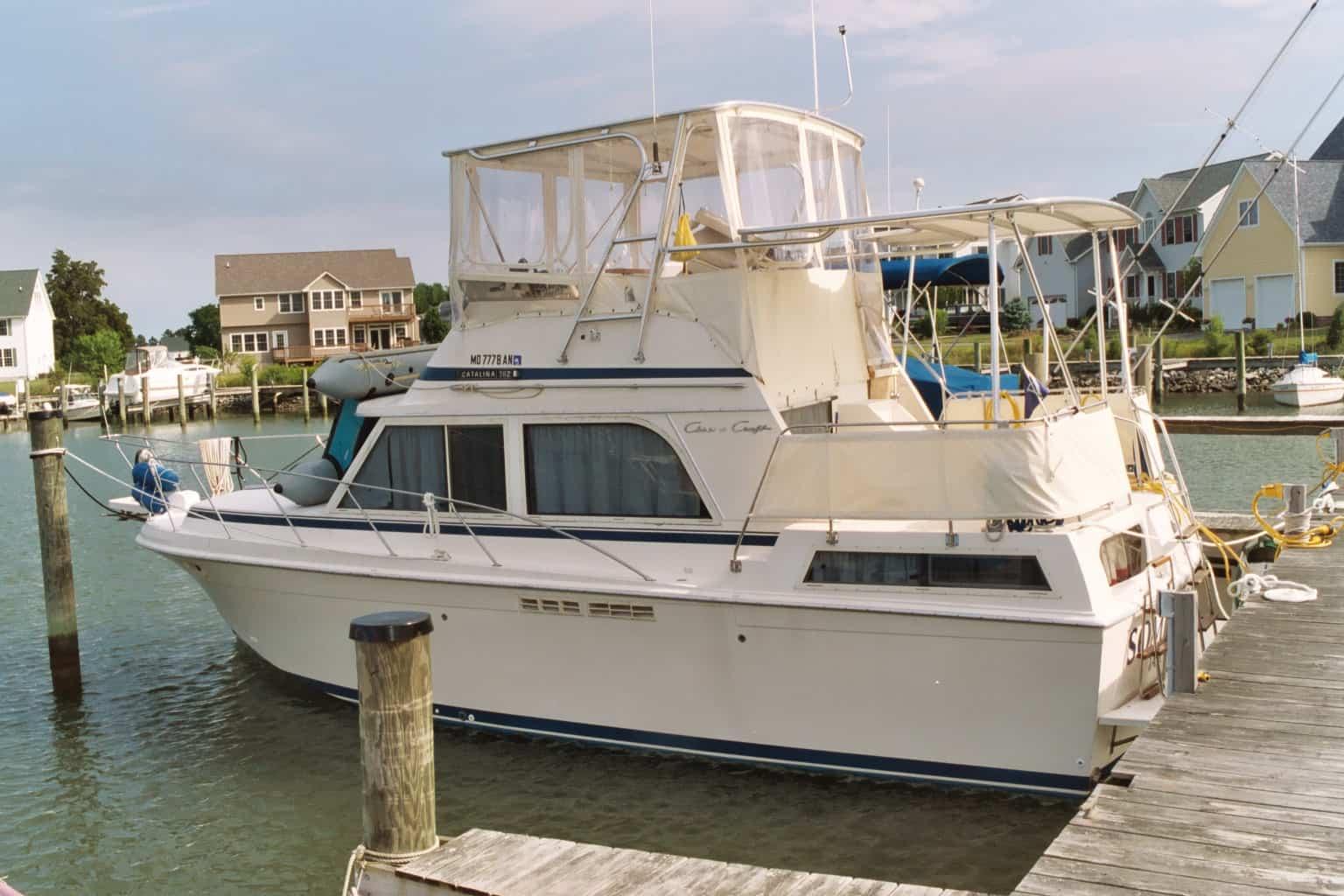 Chris Craft 362 Catalina Aft Deck Top 1986 image 1