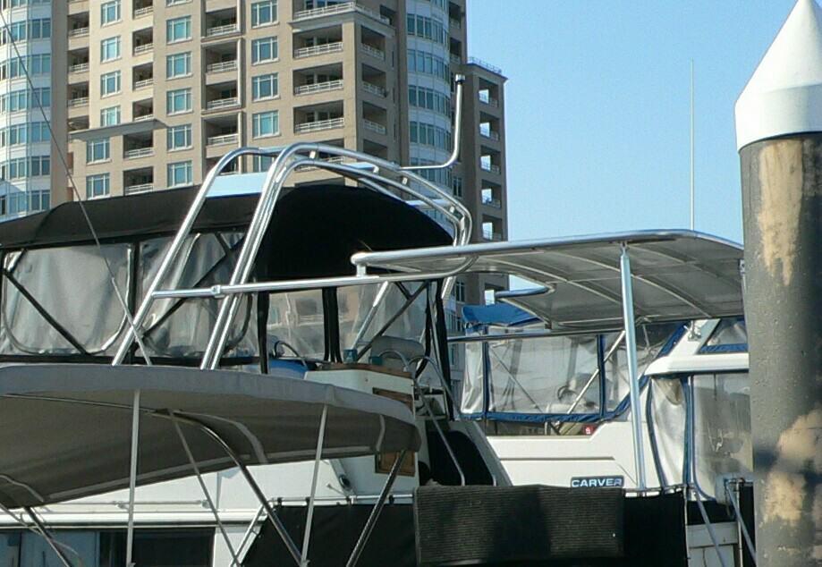 Carver 36 Aft Cabin Aft Deck Top 1982 image 1