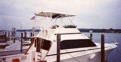 Egg Harbor 38 Convertible Top 1990 image 1