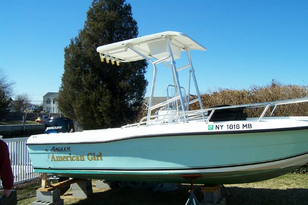 Angler Boats 180F T-Top 1987 image 1