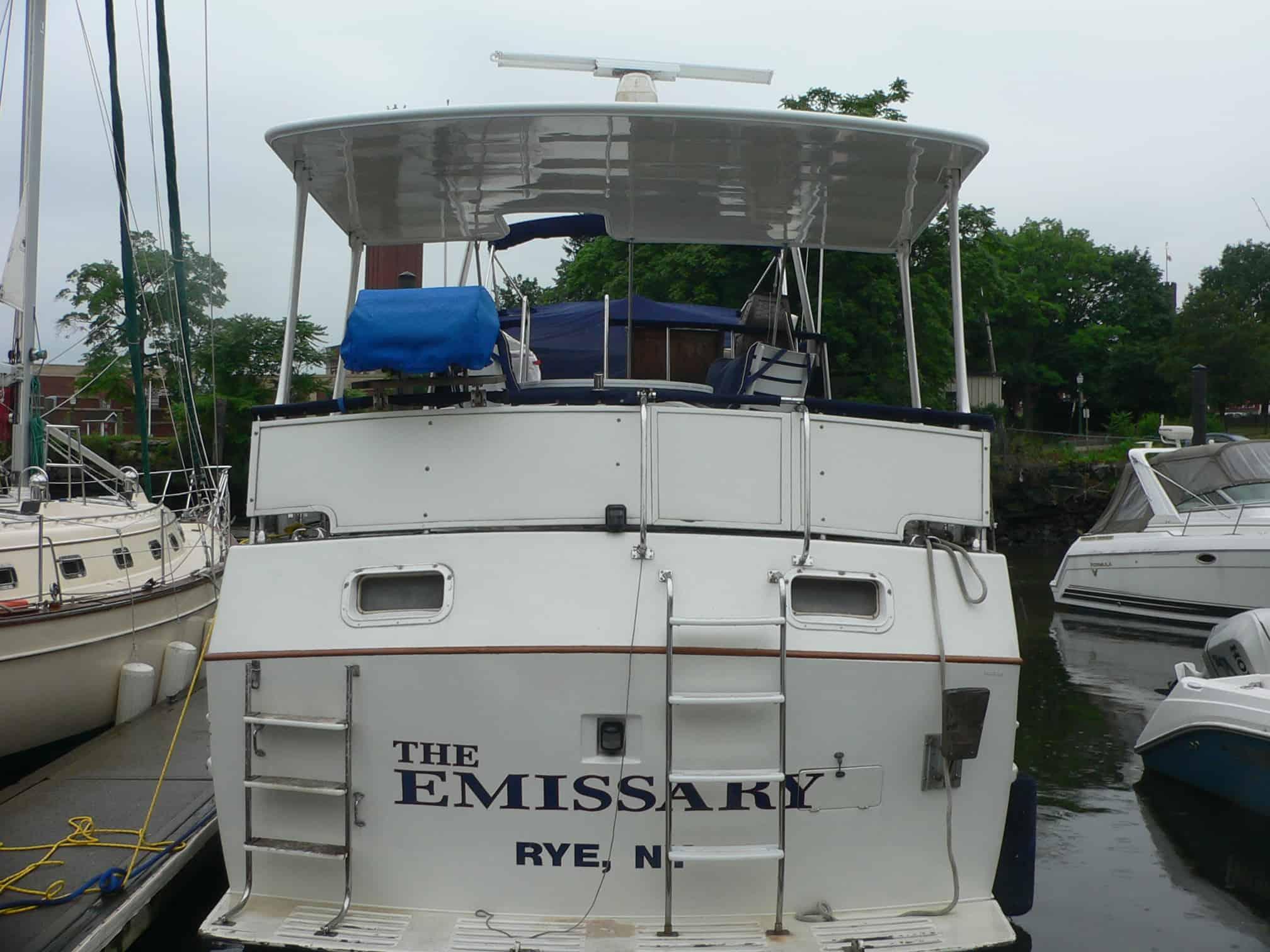 Albin 43 Sundeck Aft Deck Top 1981 image 1