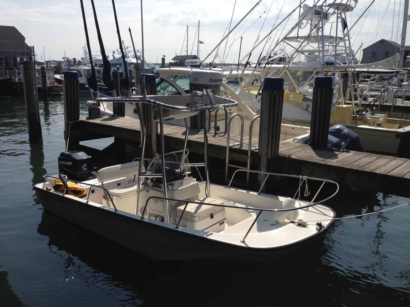 Boston Whaler 17 Montauk T-Top 2005 image 1