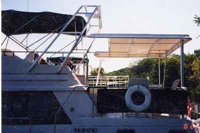 Mainship 36 Double Cabin Aft Deck Top 1984 image 1