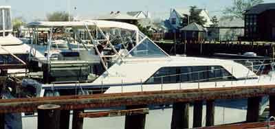 Chris Craft 381 Catalina Aft Deck Top 1980 image 1