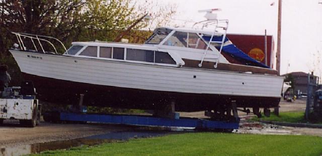 Chris Craft 32 Sea Skiff Hardtop Arch 1961 image 1