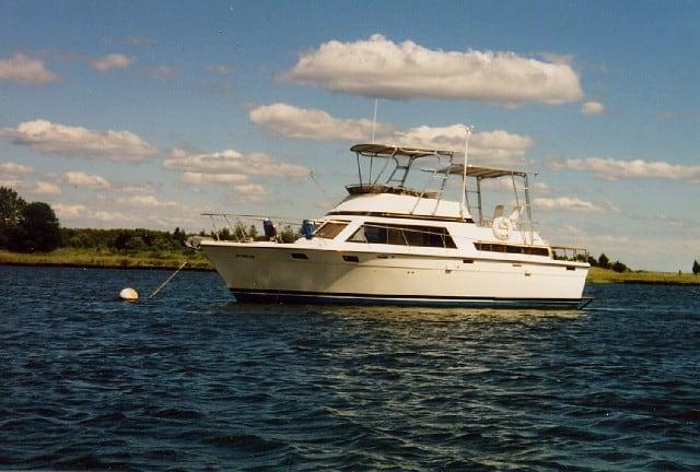 Trojan 36 Tri-Cabin Trawler Top 1977 image 1