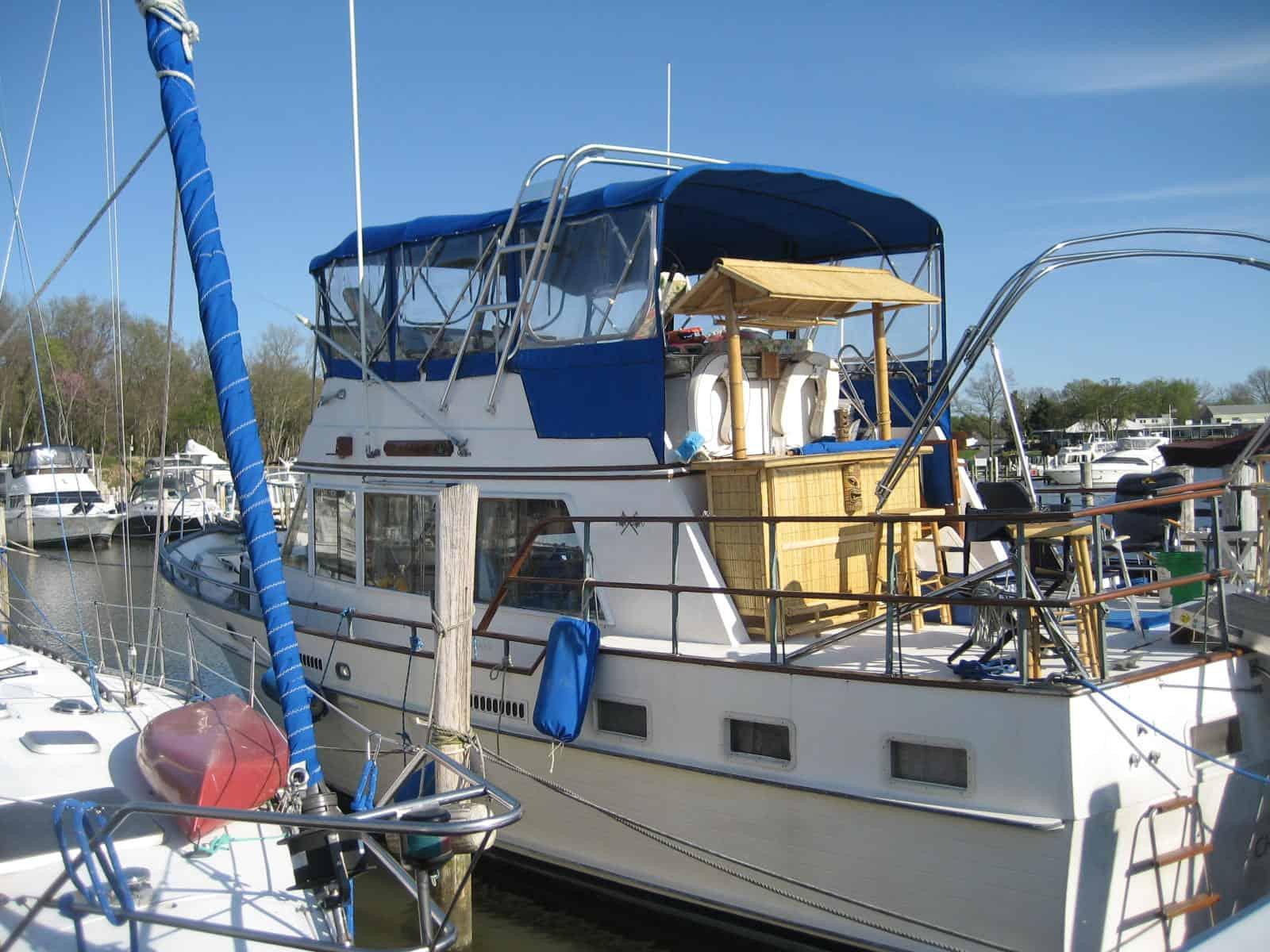 Island Gypsy 44 trawler Arch 1982 image 1
