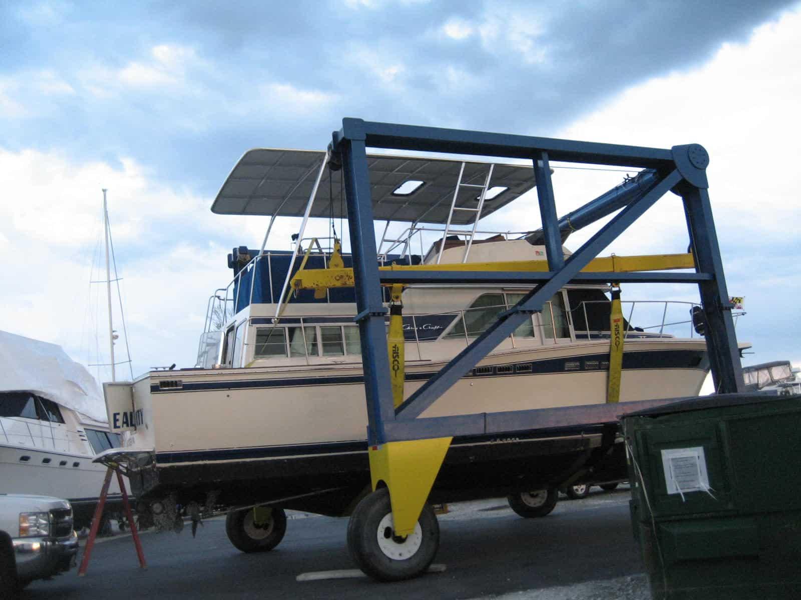 Chris Craft 380 Corinthian Aft Deck Top 1978 image 1