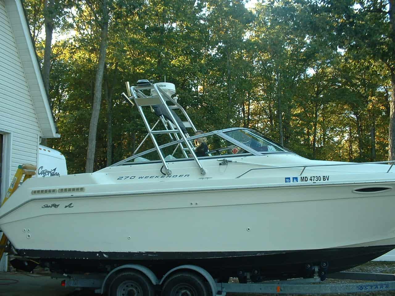 Sea Ray 270 Weekender Arch 1992 image 1