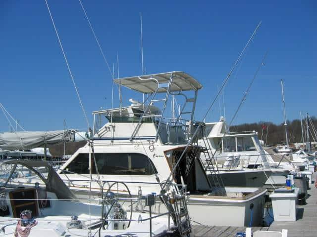 Egg Harbor 33 Sedan Top 1982 image 1