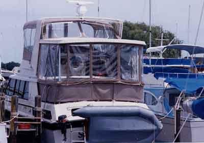Silverton 40 Aft Cabin Aft Deck Top 1982 image 1
